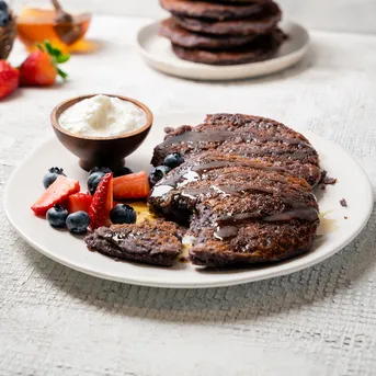 Blueberry & Banana Pancakes