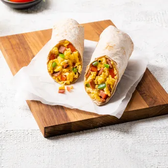 Egg & Bacon AM Burrito