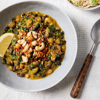 Vegan Three Bean Bowl