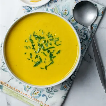 Creamy Yellow Lentil Soup