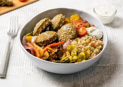 Baked Falafel Bowl