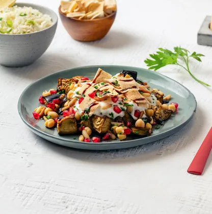 Eggplant Fatteh