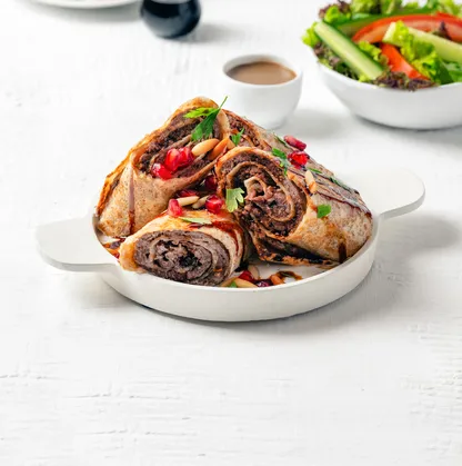 Mediterranean Beef Rolls