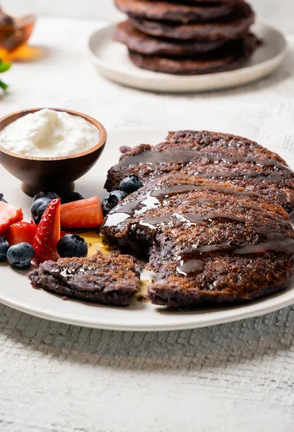 Blueberry & Banana Pancakes