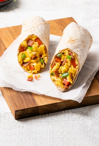 Egg & Bacon AM Burrito