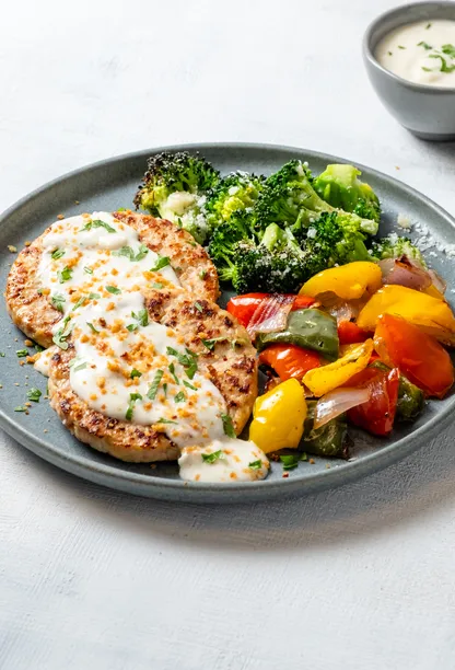 Low Carb Chicken with Roasted Veggies