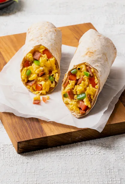 Egg & Bacon AM Burrito