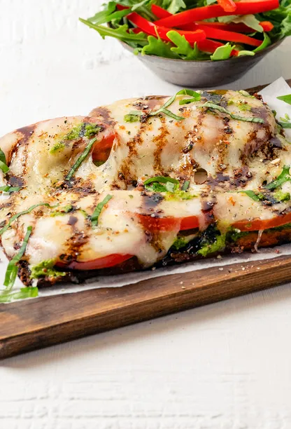 Caprese Pizza Slice