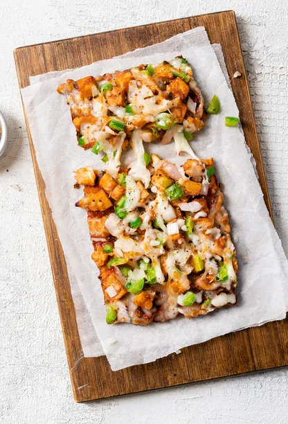 BBQ Chicken Pizza Slice